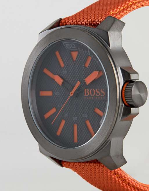 BOSS Orange By Hugo Boss 1513010 New York Watch With Orange Strap