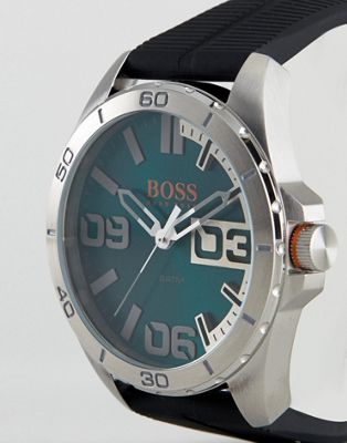 hugo boss green watch