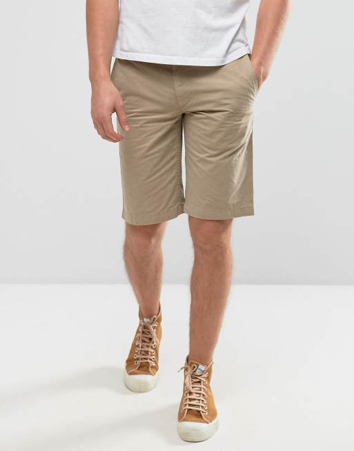 BOSS Orange by Hugo Boss Chino Shorts Regular Fit in Beige