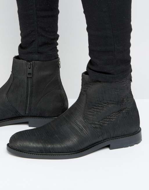 hugo boss lace up boots