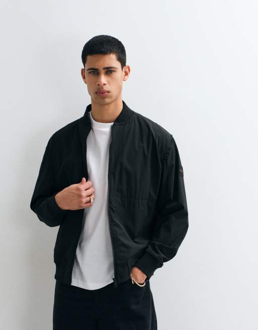 Boss Orange - cazadora bomber negra zepush, 5 de 5
