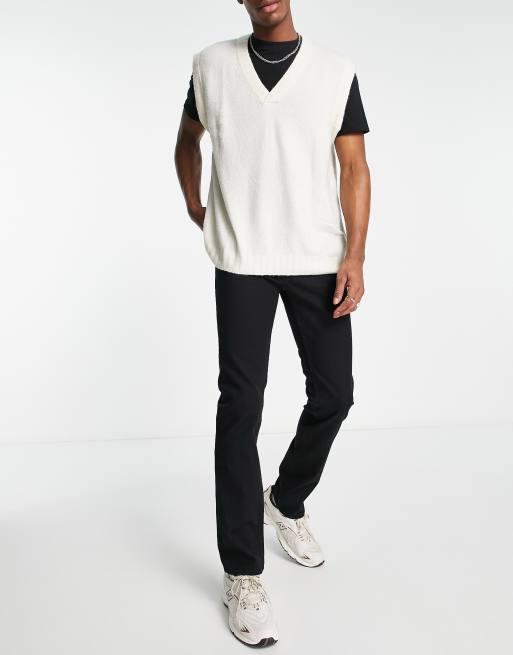 BOSS Orange ASOS | black Delaware jeans in slim fit