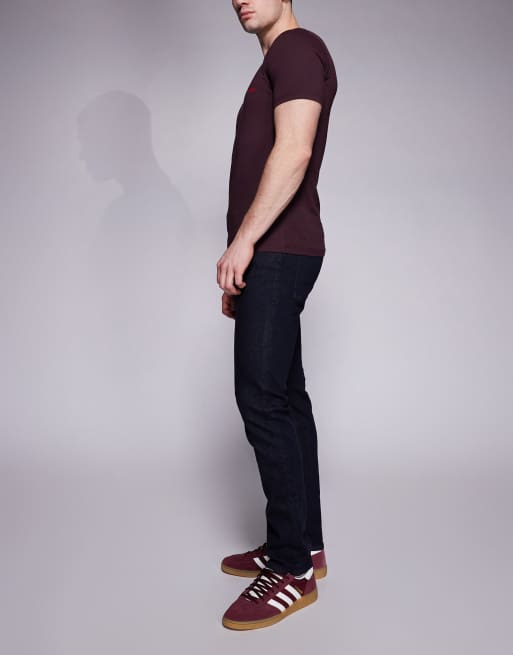 BOSS Orange delaware slim-fit jeans in dark blue, 3 of 5