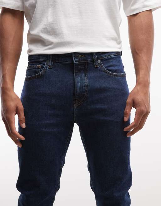 BOSS Orange Delaware slim fit jeans in mid wash | ASOS