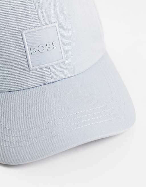 BOSS Orange derrel tonal logo cap in grey , 3 of 3