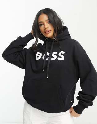 Overskrift Windswept Kemi Boss By Hugo Boss Boss Orange Econy Large Logo Oversized Sweatshirt In  Black | ModeSens