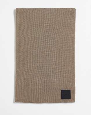BOSS Orange BOSS Orange foxon scarf in dark beige-Neutral