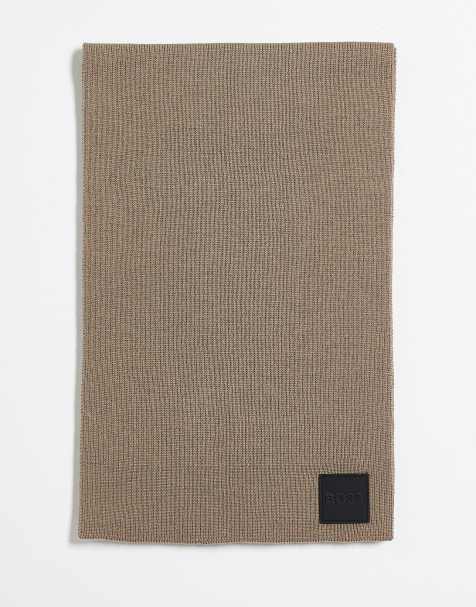 BOSS Orange - Foxon - Sciarpa color beige scuro - view 1
