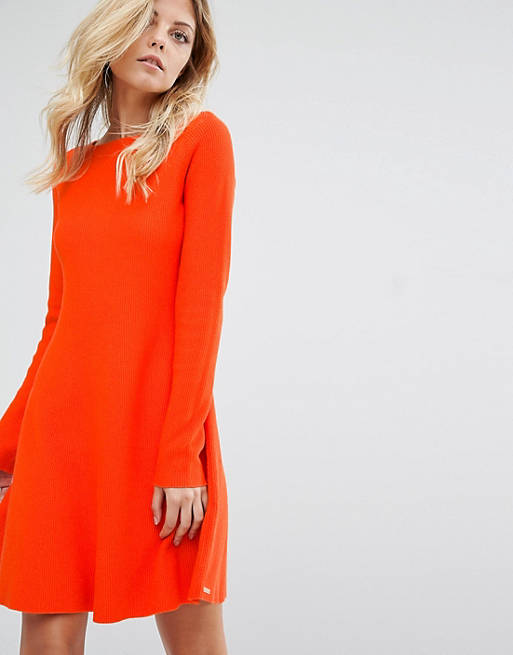 Boss Orange Orange Knitted Dress | ASOS