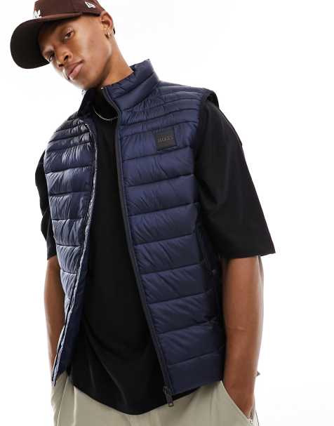 2786 - Mens Plain Padded Bodywarmer Vest / Gilet Jacket - Rwco