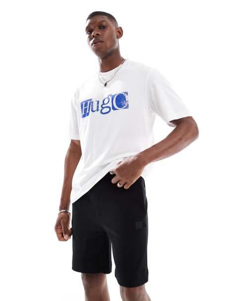 BOSS Orange - Pantaloncini della tuta neri - view 1