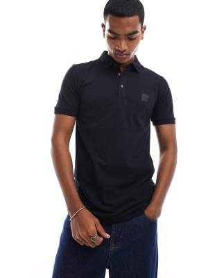BOSS Orange BOSS Orange Passenger polo in black