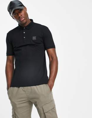 BOSS Orange BOSS Orange Passenger polo in black
