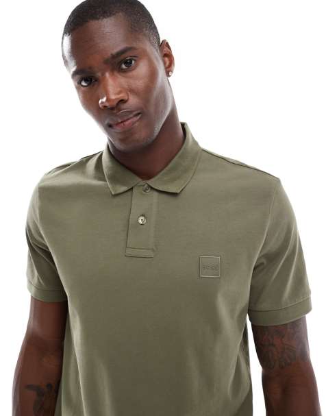 Boss Orange Passenger polo in green - view 1