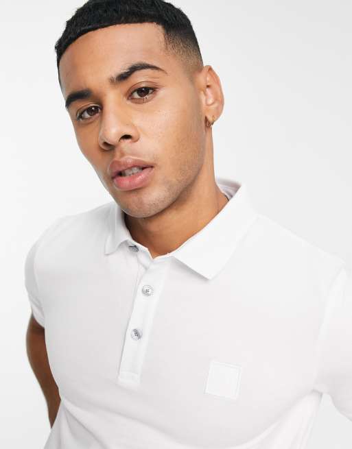 polo Orange top Passenger BOSS ASOS white in |