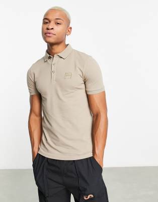 Hugo boss best sale polo beige