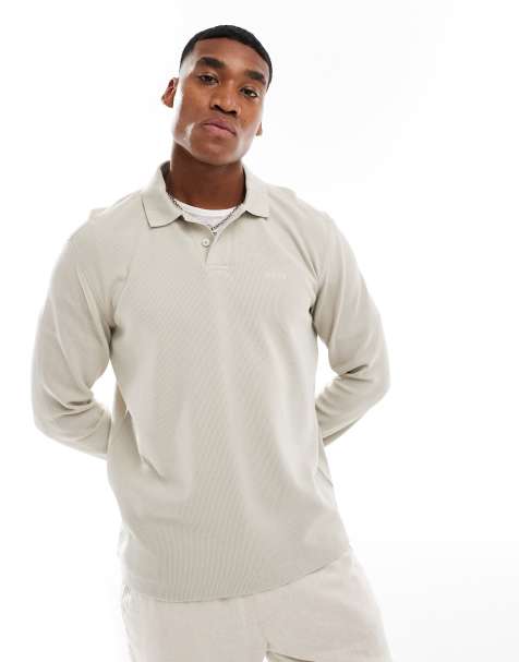 BOSS Orange - Petempestolong - Polo beige chiaro - view 1