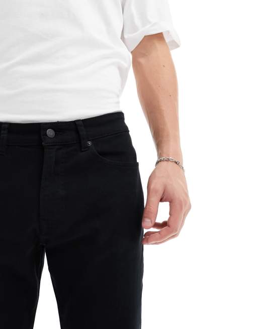 BOSS Orange - ReMaine - Jeans met rechte pijpen in zwart, 4 van 5