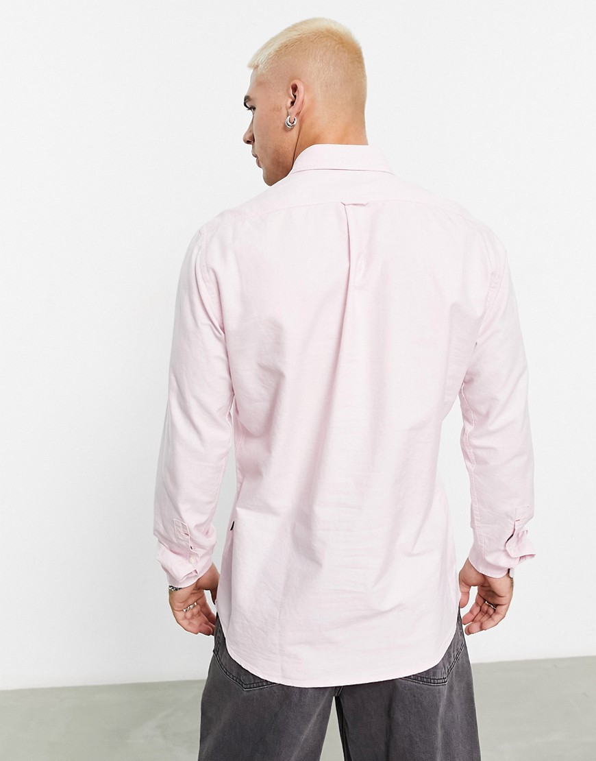 Rickert - Camicia a maniche lunghe vestibilità classica rosa pastello - BOSS by Hugo Boss Camicia donna  - immagine3