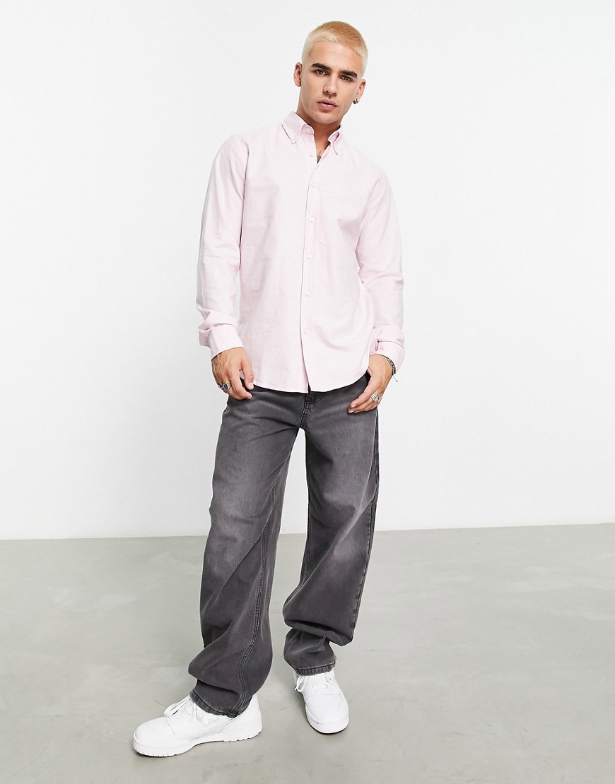 Rickert - Camicia a maniche lunghe vestibilità classica rosa pastello - BOSS by Hugo Boss Camicia donna  - immagine2