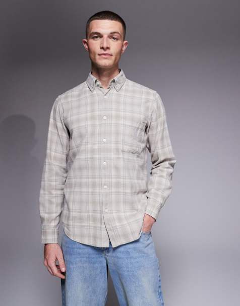 BOSS Orange - Rickert - Chemise à carreaux - Gris - view 1