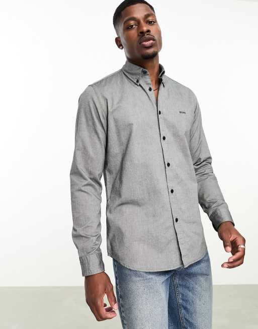 Boss button shop down shirts