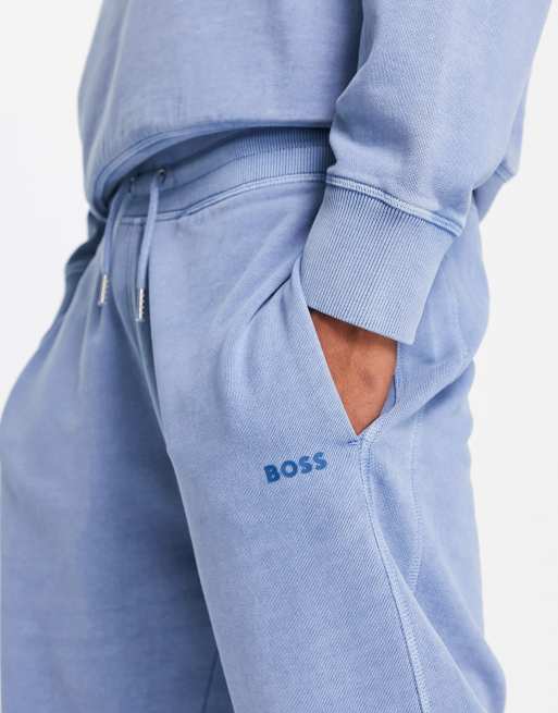 BOSS Casual Sefade Sweatshorts Medium Blue at