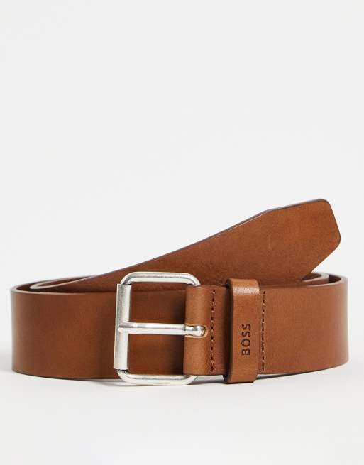 BOSS Orange - Serge - Cintura color cuoio