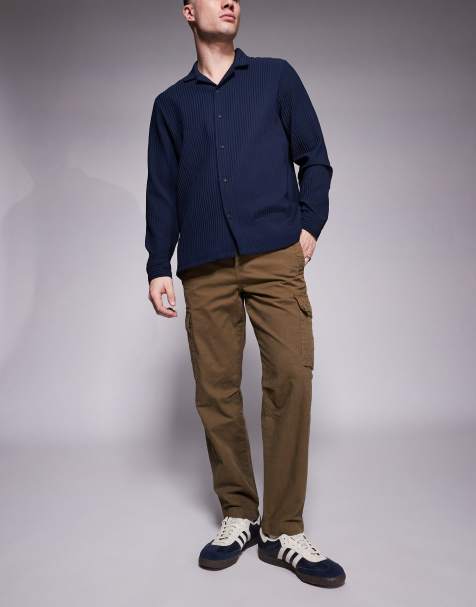 BOSS Orange Sisla-8 cargo pants in dark green - view 1