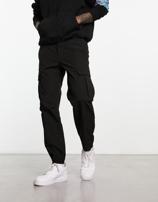 Sisla BOSS trousers black Orange | in ASOS cargo