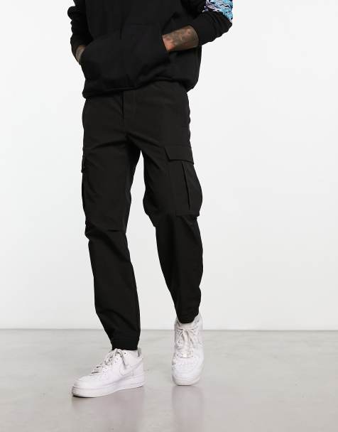 Trousers Kane, Slim Fit BOSS, Black