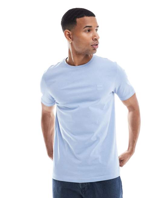BOSS Orange - Tales - Blå t-shirt, 2 af 4