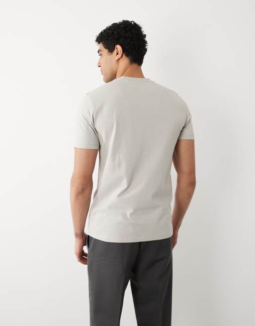 BOSS Orange – Tales – Mellangrå t-shirt med boxlogga, 4 av 5