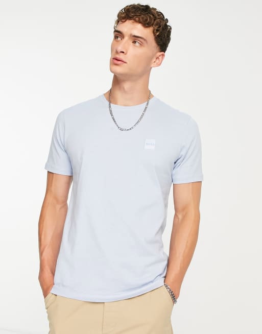 BOSS Orange – Tales – Niebieski T-shirt
