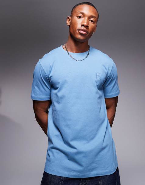 BOSS Orange - Tales - T-shirt - Bleu clair - view 1
