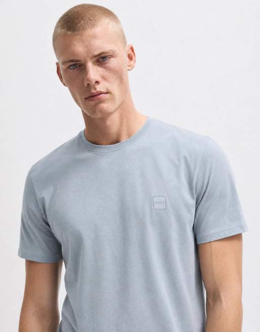 BOSS Orange Tales T-shirt con logo grigia, 9 di 10