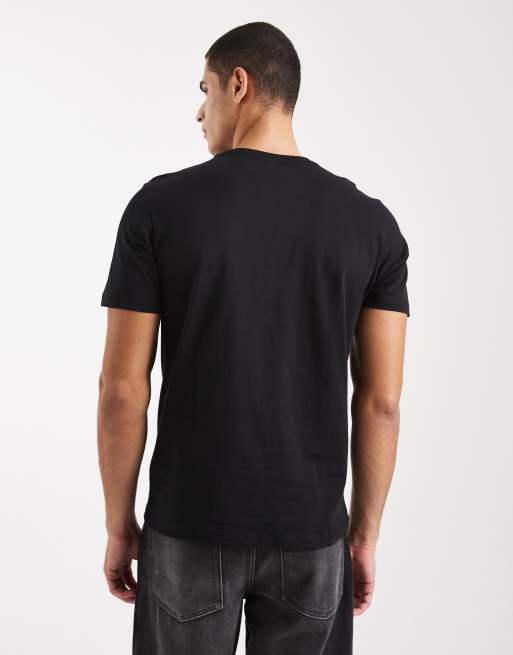 BOSS - Orange - Tales - T-shirt met vierkant logo in zwart, 3 van 5