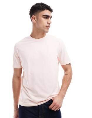 BOSS Orange BOSS Orange Tchup central logo relaxed fit t-shirt in dusky pink