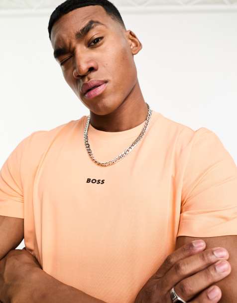 BOSS Orange – TChup – Pastellorange t-shirt i avslappnad modell - view 1