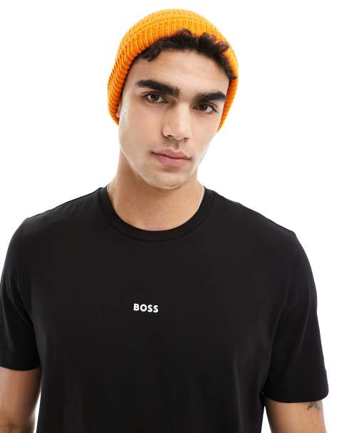 BOSS Orange - TChup - Sort T-shirt med logo - view 1