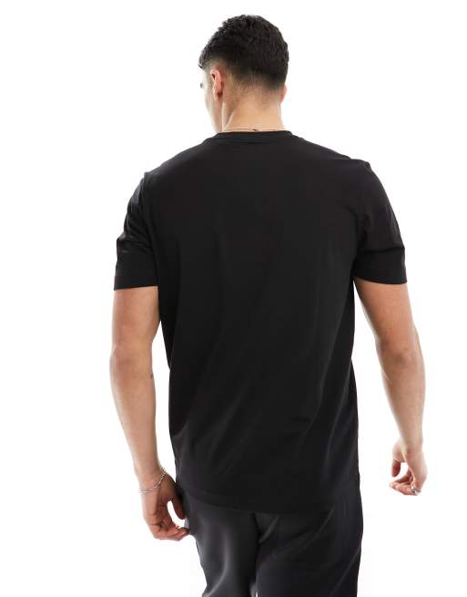 BOSS Orange - TChup - Sort T-shirt med logo, 3 af 4