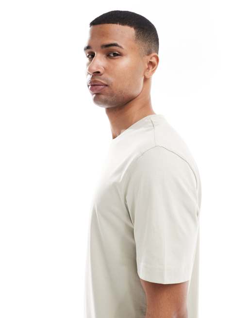 BOSS Orange - Tchup - T-shirt beige, 4 di 5