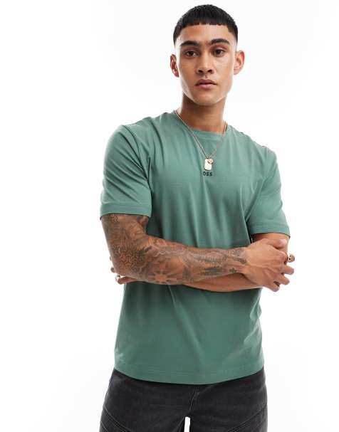 BOSS Orange Tchup t-shirt in green - view 1