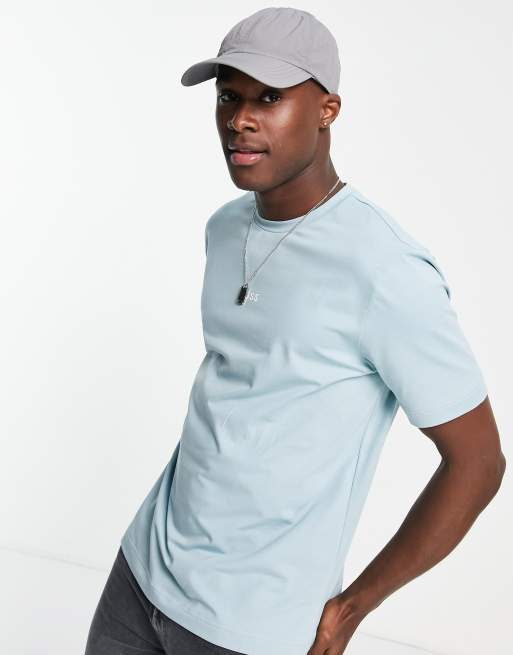 BOSS Orange Tchup t shirt in light blue ASOS