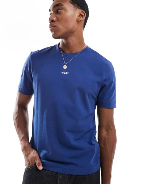 BOSS Orange TChup t-shirt in navy - view 1