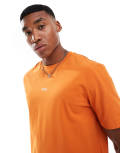 BOSS Orange Tchup t-shirt in orange