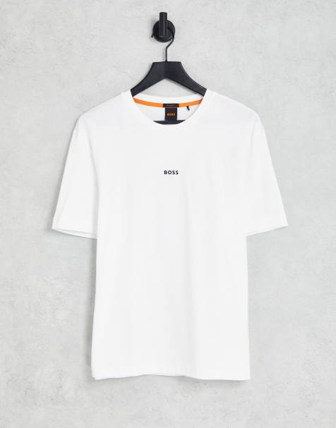 BOSS Orange – Tchup – Vit t-shirt - view 1