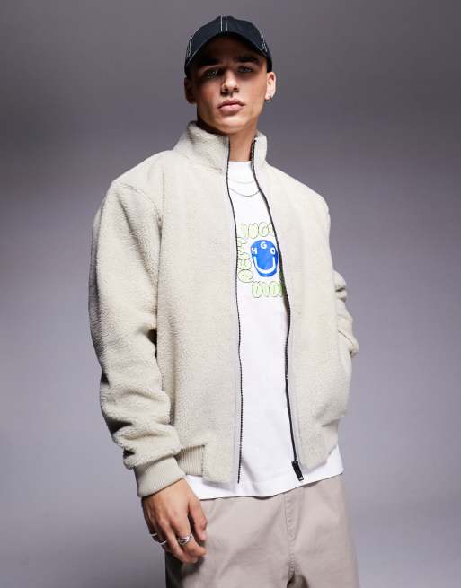 Tracksuit Jacke Boss Orange BOSS Orange Teddy Fleece Zip Through