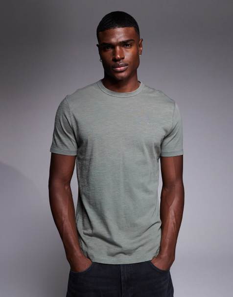 BOSS Orange - Tegood - T-shirt grigio scuro - view 1