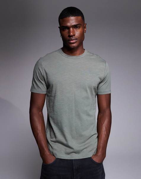 BOSS Orange Tegood t-shirt in dark grey - view 1